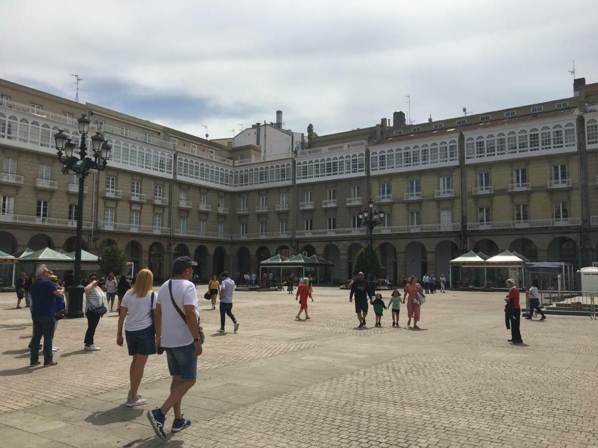 Precioso Apartamento Nuevo En El Centro De A Coruna! Bagian luar foto