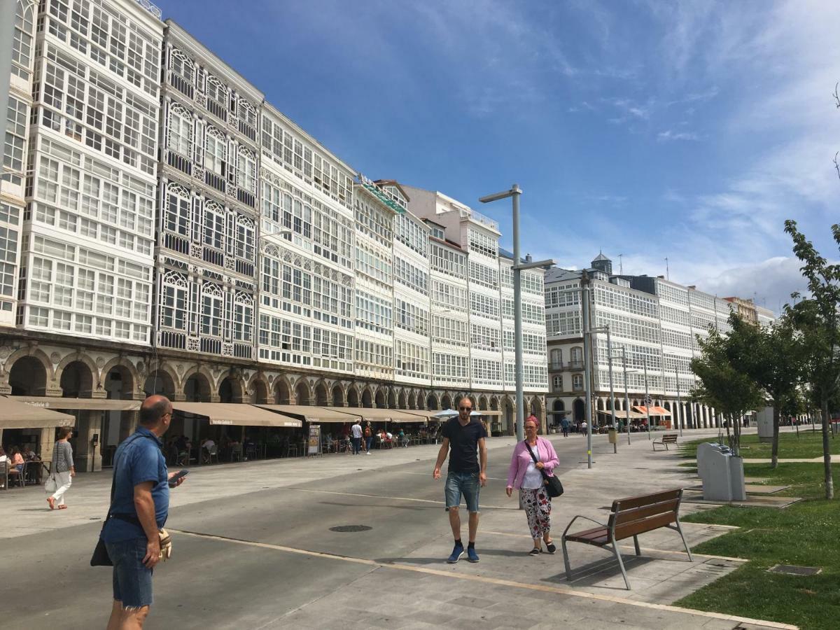 Precioso Apartamento Nuevo En El Centro De A Coruna! Bagian luar foto